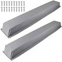 ORLANG 36"/48"/59"/72" Dock Bumpers,Dock Fenders with Stainless Steel Screws,Boat Dock Bumpers,Dock Post Bumper for Docking Edges, Piling, Vertical Poles, Horizontal Decks or Piers(Multiple Colors)