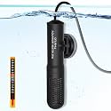 Orlushy 25W Small Submersible Aquarium Heater, Constant Temperature Betta Fish Tank Heater of 78ââ€žâ€°for 1-6 Gallons Freshwater & Saltwater Tanks