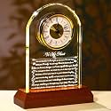 Ornalrist Crystal Clock Gifts for Niece Christmas Birthday Ideas for Niece