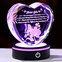 Ornalrist Thank You Gifts for Women 3D Crystal Appreciation Gifts