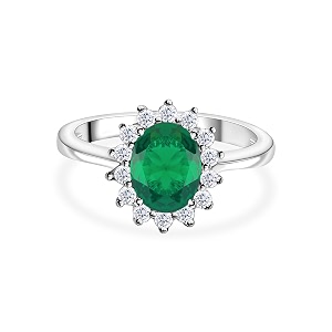 Ornate Jewels 925 Sterling Silver American Diamond