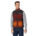 ORORO Men39s Heated Vest Lightweight 4-Zone USB-C