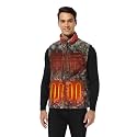 ORORO Men’s Heated Hunting Vest, Camo Hunting Vest with Multi-Pockets and Rechargeable Battery Pack