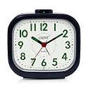 Orpat Beep Alarm Clock (Black, TBB-127) 12.8 x 11.8 x 6.6 cm,Plastic