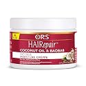 ORS HAIRepair Coconut Oil and Baobab Intense Moisture Creme for Dry, Dehydrated Hair 8 Ounces (1)