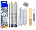 Ortan 6Sketch Blending PencilStump Sharpener1 Kneadable