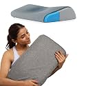 ORTHICO Gel Memory Foam Orthopedic Cervical Pillow, Grey