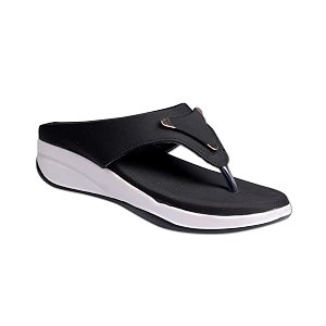 ORTHO CLUB Orthopedic Womens Slippers Brown