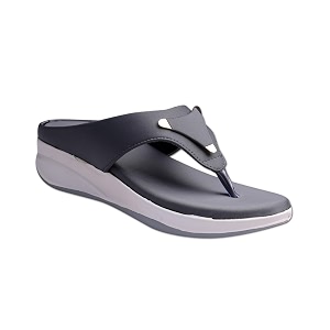 ORTHO CLUB Orthopedic Womens Slippers Brown