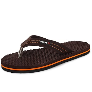 ortho joy mens comfortable orthopedic slippers  soft cushioned sole lightweight anti-skid grip