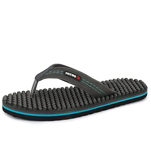 ortho joy mens comfortable orthopedic slippers  soft cushioned sole lightweight anti-skid grip
