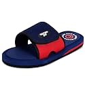 ORTHO JOY Men’s Orthopedic Slippers – Adjustable Velcro Strap, Soft Cushioned Footbed &amp; Anti-Skid Comfort Sandals