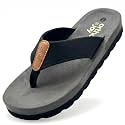 ORTHO JOY Mens Orthopedic Flip Flop Sandals