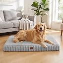 Orthopedic Dog Bed for Large Dog, Waterproof Washable Pet Bed for Crate