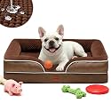 Orthopedic Dog Bed Small Medium Size Dog, Waterproof Washable Pet Beds