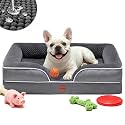 Orthopedic Dog Bed Small Medium Size Dog, Waterproof Washable Pet Beds