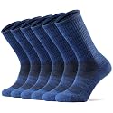 Ortis Merino Wool Socks for Men Outdoor Hiking Casual Soft Cushion Crew