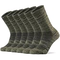 Ortis Merino Wool Socks for Men Outdoor Hiking Casual Soft Cushion Crew