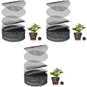 HASTHIP Flower Pot Mesh Pads 150PCS 10cm Round Drainage Screens Keep Soil
