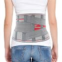 ORTONYX Lumbosacral Back Brace With Lumbar Support Pad for Men and Women