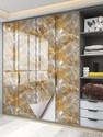 ORYA 60 cm x 200 cm Waterproof Abstract Vinyl Wallpaper