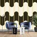 ORYA 60 cm x 200 cm Waterproof Decorative Vinyl Wallpaper (Multicolor)