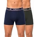 ORYL Men39s 100 Cotton Solid Boxer Briefs