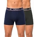 ORYL Men39s 100 Cotton Solid Boxer Briefs