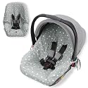 Orzbow Infant Car Seat Cover Liner, 100% Cotton, Breathable, Gray