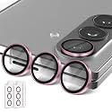 Orzero 9H Glass Camera Lens Protector for Z TirFold/Fold 7-Pink, 2 Set