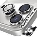 Orzero 9H Glass Camera Lens Protector for 18 Pro/18 Pro Max-Sliver, 1 Set