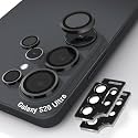 Orzero 9H Glass Camera Lens Protector for Galaxy S26 Ultra-Black, 2 Set