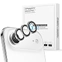 Orzero 9H Glass Camera Lens Protector for iPhone 17 Air-Sliver, 2 Set