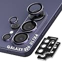 Orzero 9H Glass Camera Lens Protector for Galaxy S26 Ultra-Purple, 2 Set