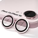 Orzero 9H Glass Camera Lens Protector for iPhone 17e/16e-Pink, 3 Pack