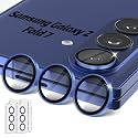 Orzero 9H Glass Camera Lens Protector for Z TirFold/Fold 7-Blue, 2 Set