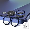 Orzero 9H Glass Camera Lens Protector for Z Flip 7/7 FE-Blue, 2 Set