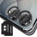 Orzero 9H Glass Camera Lens Protector for Z Flip 8/Flip 7-Gray, 2 Set
