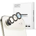 Orzero 9H Glass Camera Lens Protector for iPhone 17 Air-Gold, 2 Set