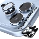 Orzero 9H Glass Camera Lens Protector for 18 Pro/18 Pro Max-Blue, 2 Set