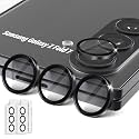 Orzero 9H Glass Camera Lens Protector for Z TirFold/Fold 7-Black, 2 Set