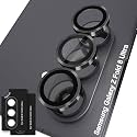 Orzero 9H Glass Camera Lens Protector for Z Fold 8 Ultra-Black, 2 Set