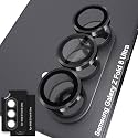 Orzero 9H Glass Camera Lens Protector for Z Fold 8 Ultra-Black, 2 Set