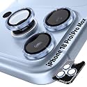 Orzero 9H Glass Camera Lens Protector for 18 Pro/18 Pro Max-Blue, 1 Set