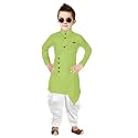 BOYS KURTA DHOTI SET IN CROSS ARROW PATTERN