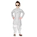 BOYS KURTA DHOTI SET IN CROSS ARROW PATTERN