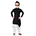 BOYS KURTA DHOTI SET IN CROSS ARROW PATTERN