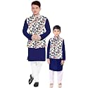 Os Men39s amp boy kurta pyjama set