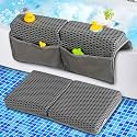 OS OMYSTYLE Baby Bath Kneeler Pad Set, Grey
