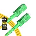 OS2 LSZH SC-SC APC Fiber Optic Patch Cord 2m/7ft